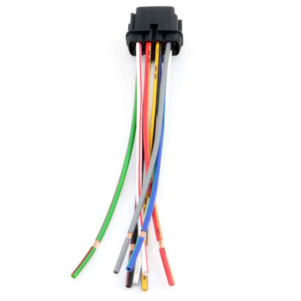Custom Length Automotive PA66GF35 Motorcycle Wiring Harness Relay Connector EV Waterproof Brake Pluggable LED Wire