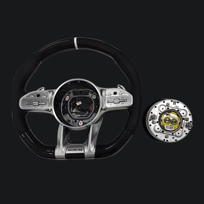 Wholesale custom forged carbon fiber steering wheel for W222 v-class w447 v260d Sprinter metris Vito steering wheel