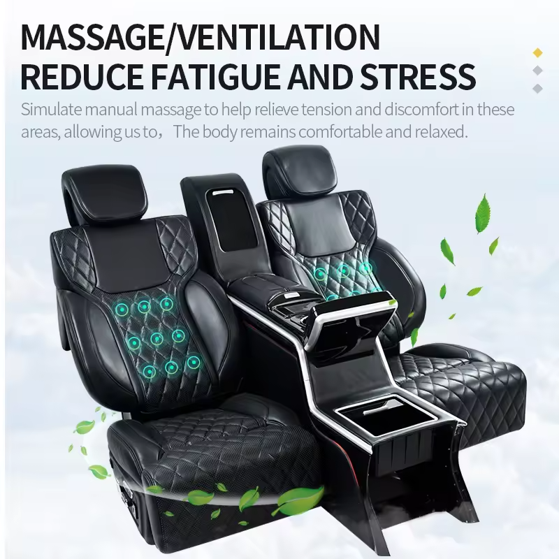 Off-road Vehicle GLS/GLS Modified Seats Electric Seats with Armrest Box Refrigerator, 5 Seats Modified 4 Luxury Leather Car Logo