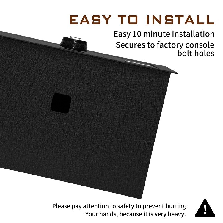 TuoJue Wholesales Armrest Box for 2015-2021 CHEVROLET SUBURBAN, TAHOE & GMC YUKON Center Console Safe
