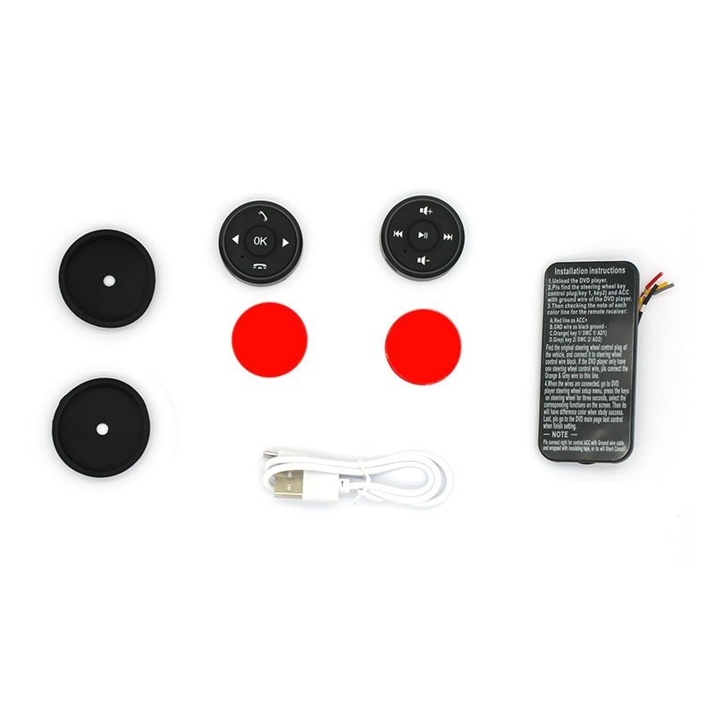 GRANDnavi Universal Wireless Car Steering Wheel Controller Remote Button for Android Car Radio