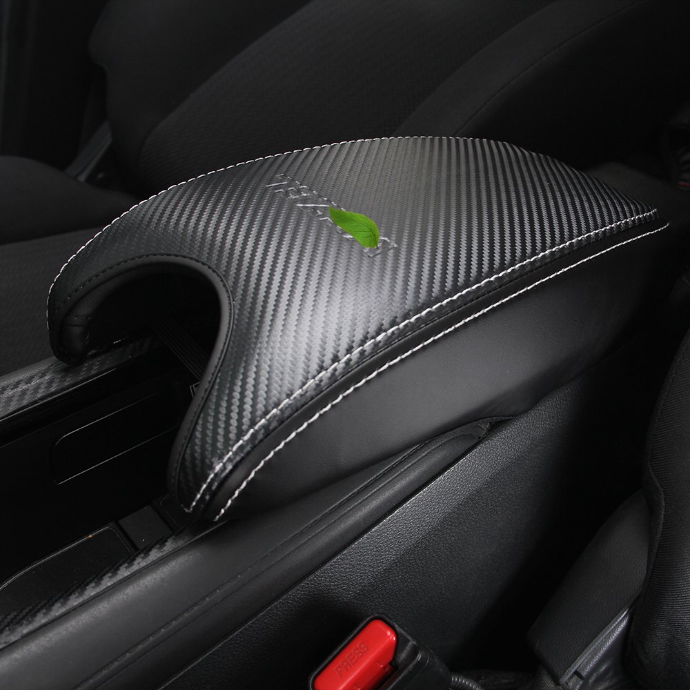 Center Console Armrest Box Cover Scratch-resistant Leather Center Console Armrest Box Cover Leather for Honda VEZEL HRV XRV
