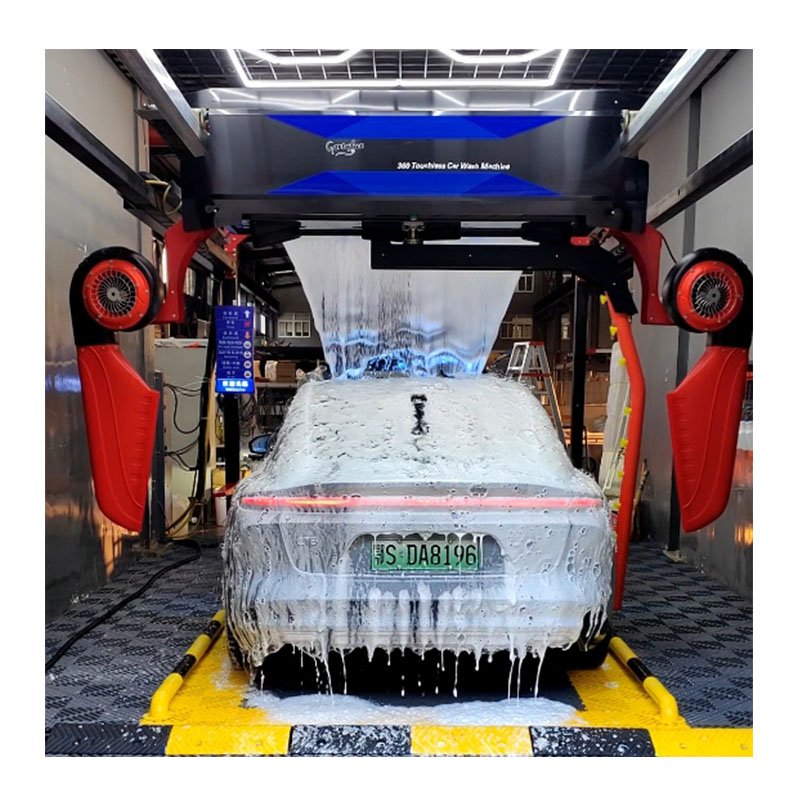 Factory Wholesale Commercial Car Washing Machine Customizable Logo Language Electric Worldwide Installation Plastic