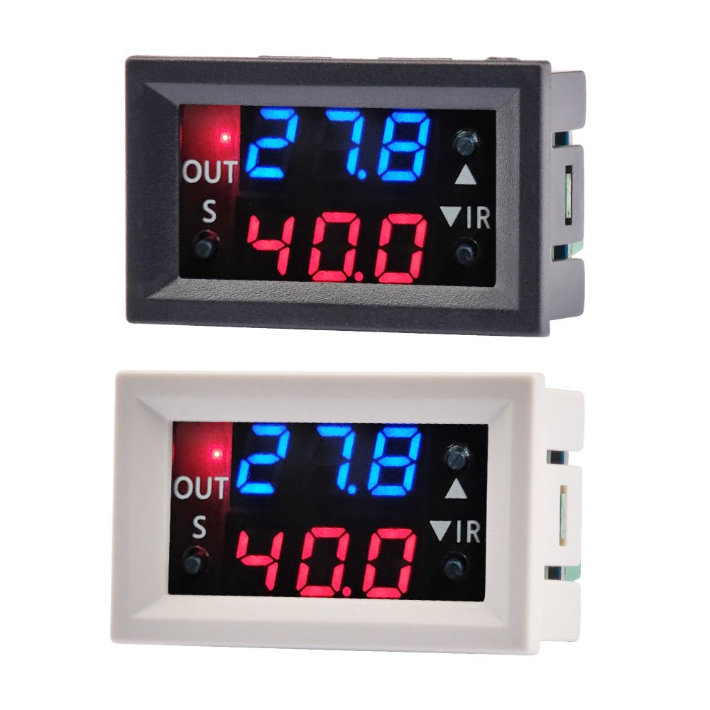T2401 12V Delay Double Display Digital Time Relay Module Digital Time Delay Relay LED Display Cycle Timer Control Switch Module