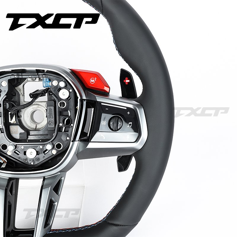 Custom ID8 Lenkrad Volant Leather M Sport Steering Wheel for BMW F10 F30 F20 F01 F07 F32 F82 M4 M3 X3 G12 G20 G30 G01 G80 G05