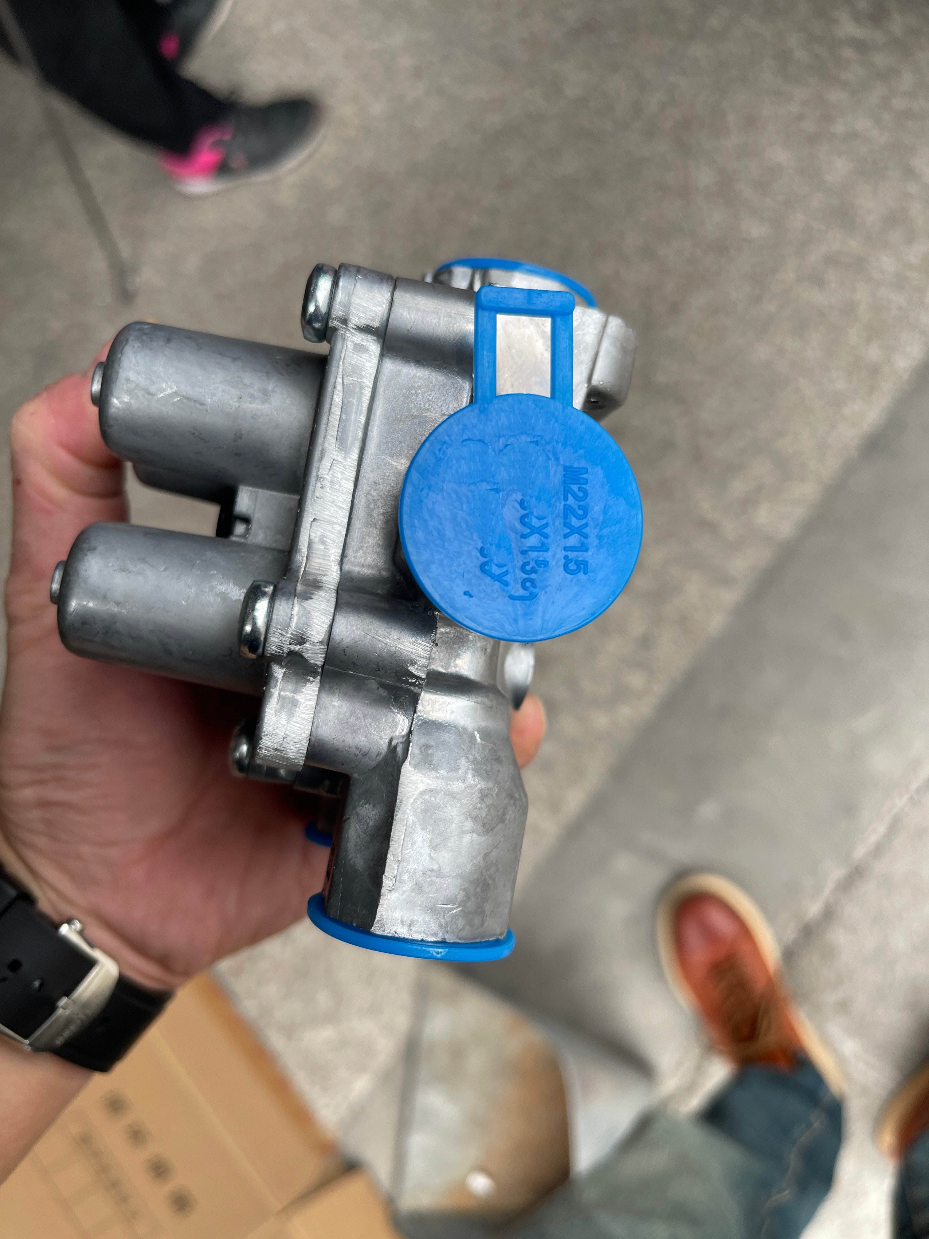 Manufacturer Supply Low Price Used for SINOTRUK HOWO Truck Parts WG9000360523 Quad Circuit Protection Valve