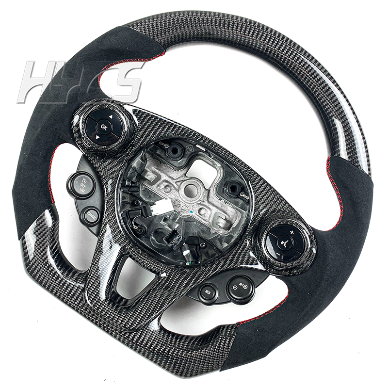 Customized Car Accessories for Mercedes-Benz Smart Carbon Fiber Steering Wheel