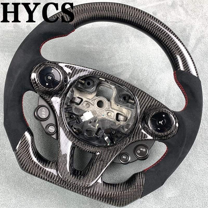 Customized Car Accessories for Mercedes-Benz Smart Carbon Fiber Steering Wheel