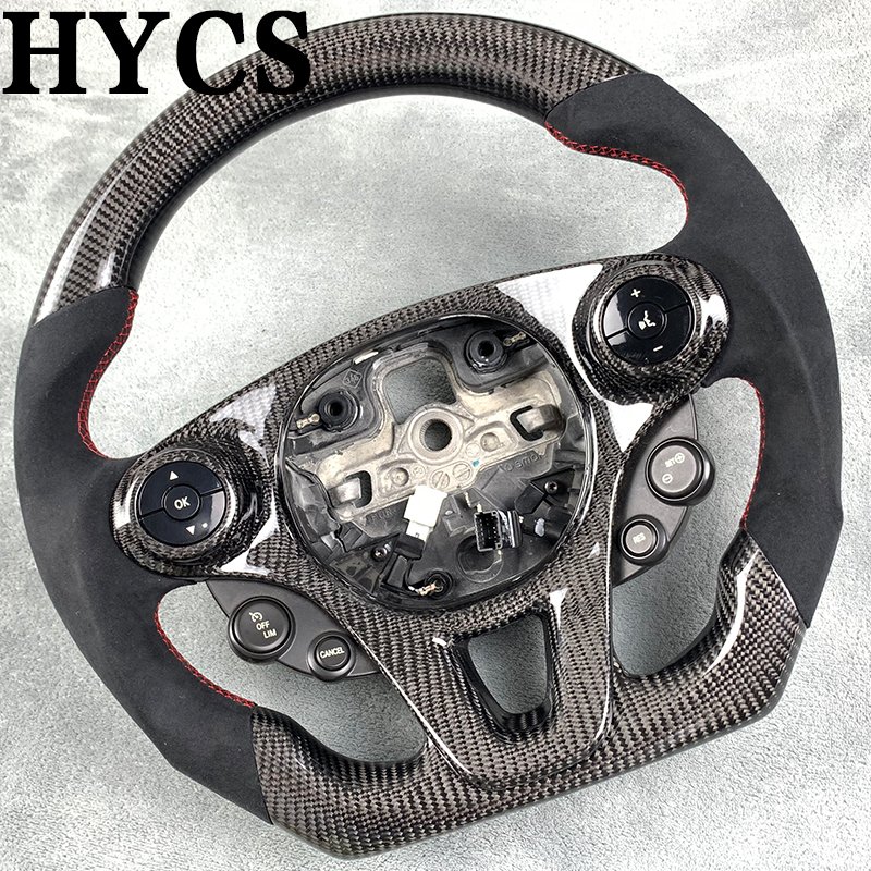 Customized Car Accessories for Mercedes-Benz Smart Carbon Fiber Steering Wheel