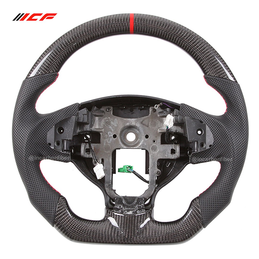 100% Real Carbon Fiber Steering Wheel for Mitsubishi Evo 9 EVO X