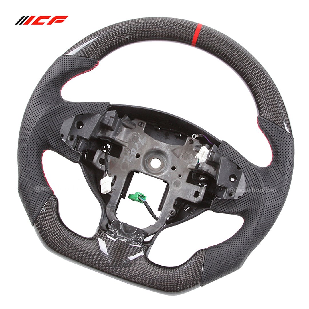 100% Real Carbon Fiber Steering Wheel for Mitsubishi Evo 9 EVO X