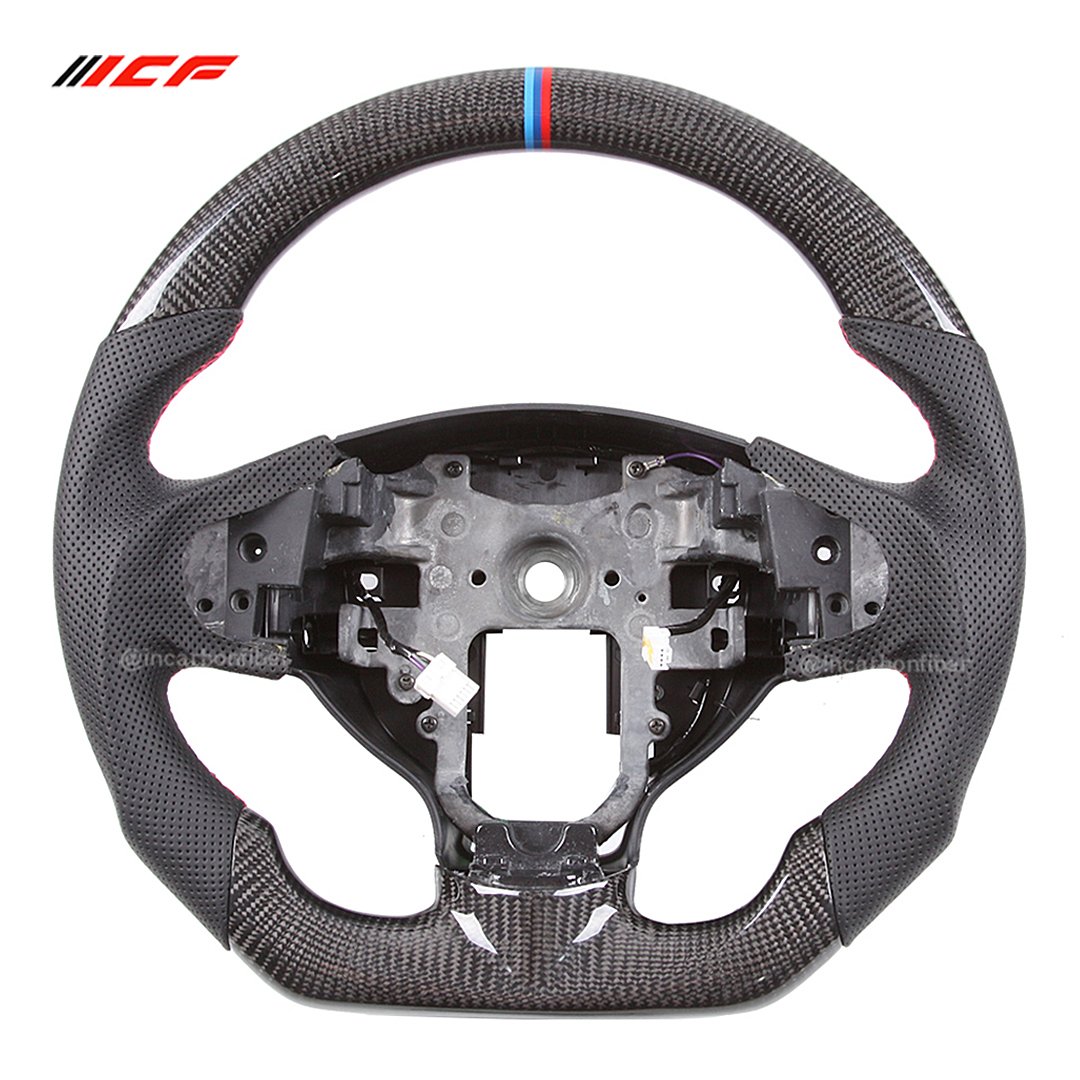 100% Real Carbon Fiber Steering Wheel for Mitsubishi Evo 9 EVO X