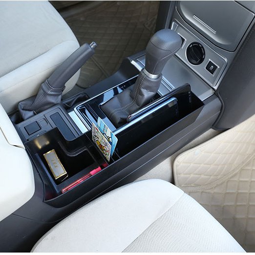 Central Control Storage Box Armrest Box Storage Box Car Modification for Toyota Prado 2018