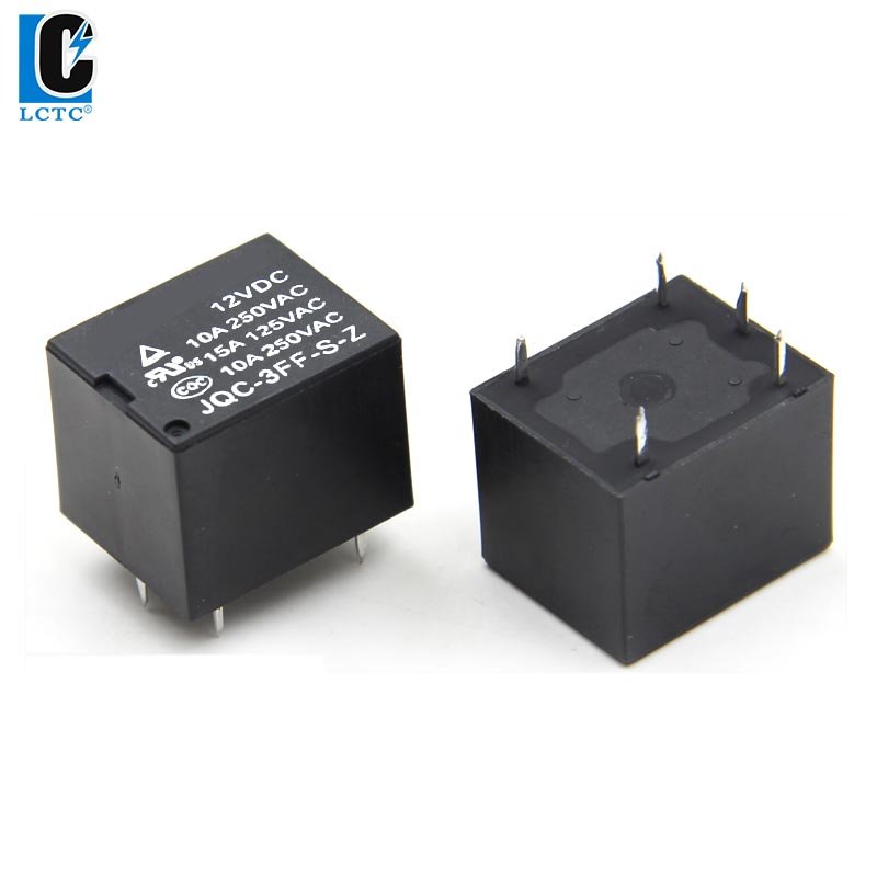 Auto Relay for Household Appliances 3V 5V 6V 9V 12V 24V 10A 250VAC 5 Pin 4 Pin