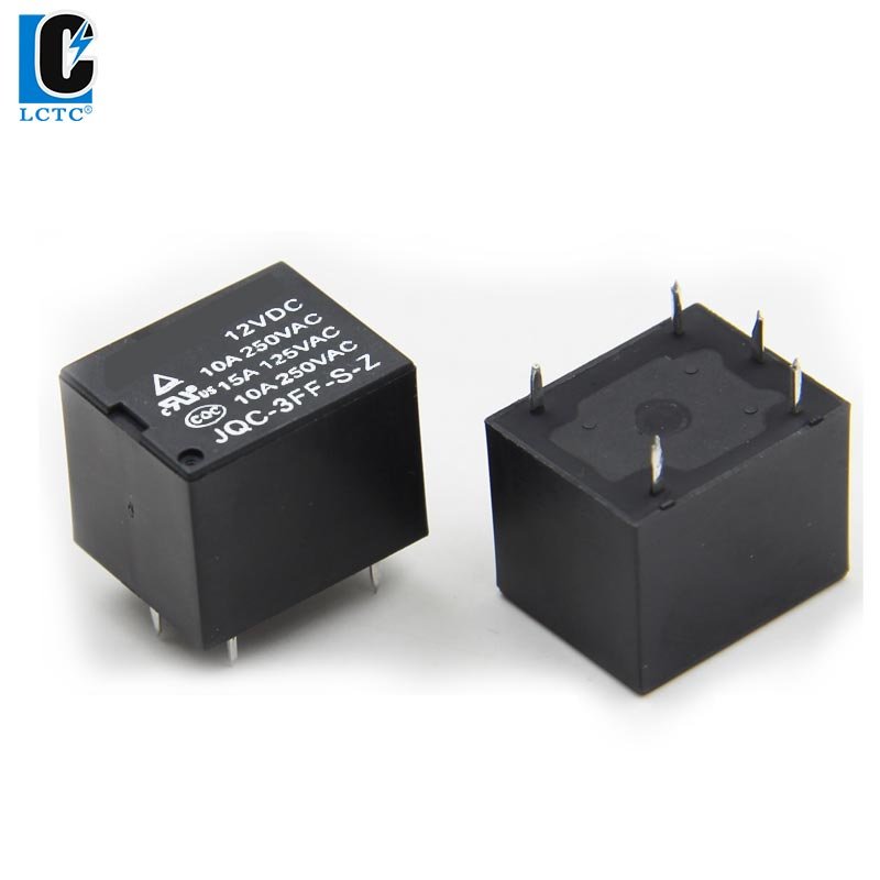 Auto Relay for Household Appliances 3V 5V 6V 9V 12V 24V 10A 250VAC 5 Pin 4 Pin