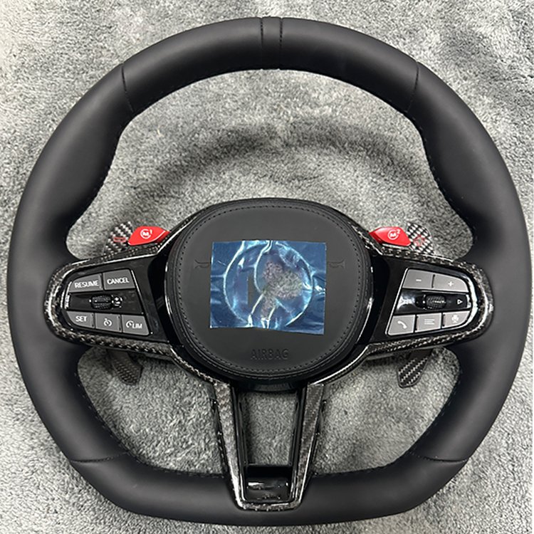 For BMW G20 G28 G30 Upgrade New Version Leather Complete Carbon Fiber Steering Wheel