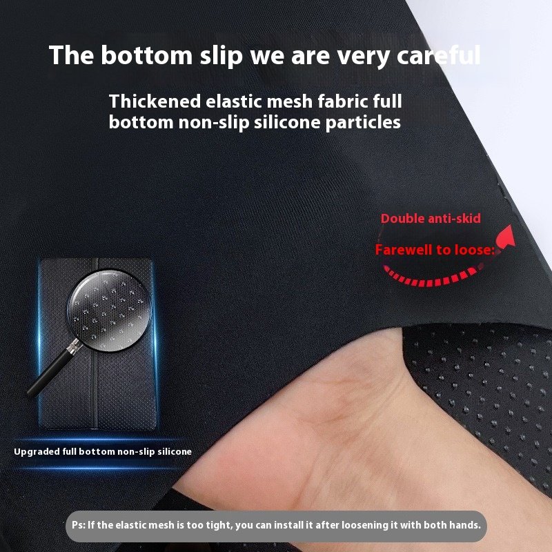 Wave Embroider Pu Leather Car Armrest Mat Center Console Arm Rest Protection Cushion Auto Armrests Storage Box Cover Pad