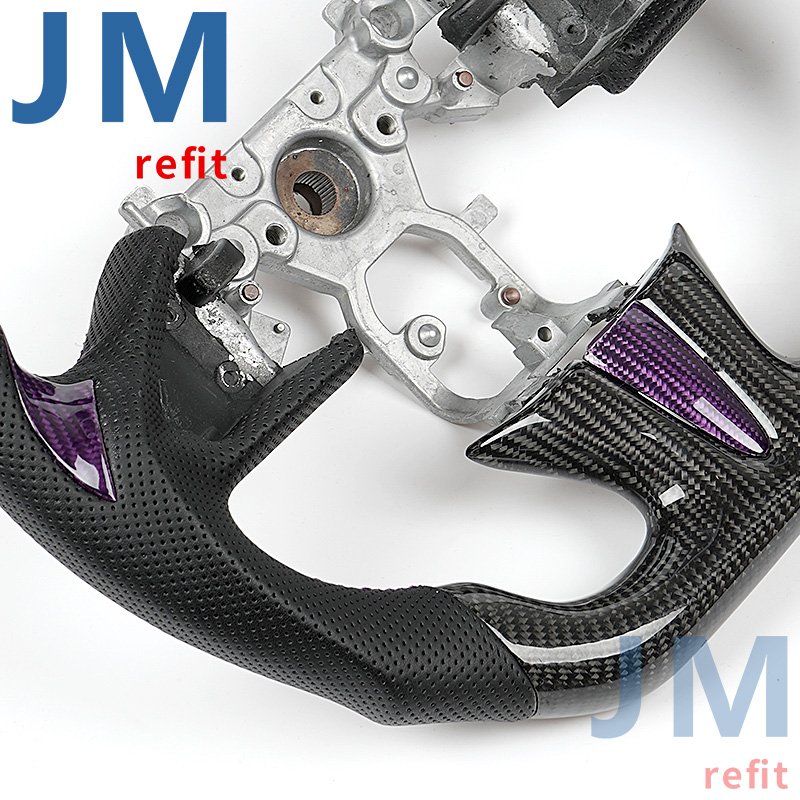 Customizable Car Steering Wheel Carbon For Infiniti Q50 Carbon Fiber Steering Wheel