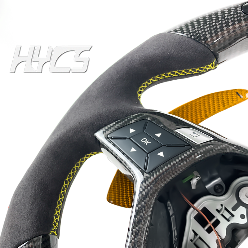 Car interior accessories carbon fiber steering wheel suitable for Mercedes Benz W204 W212 W207 W218 X204 W117