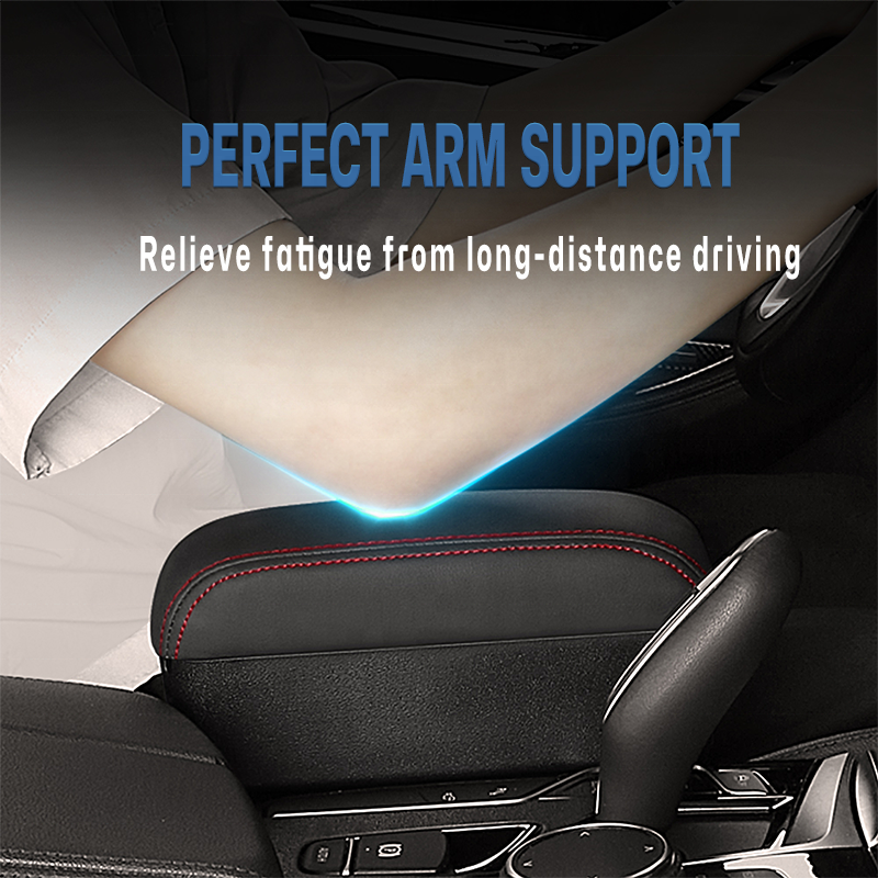 Anjuny Car Interior Accessories Storage Console Box Armrest Universal Auto Arm Rest