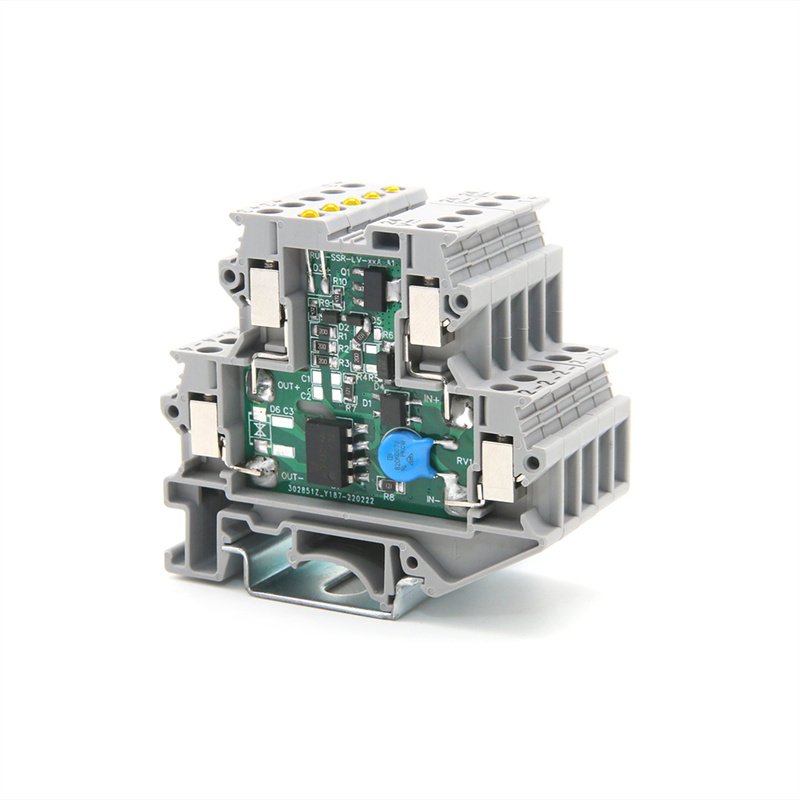 SSR SOLID STATE Relay Auto Power Relays Input 5-24V 1NO 2A/6A DIN Rail Relay Module