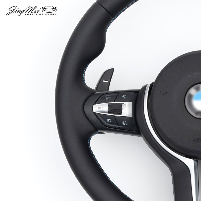 Fit for BMW F30 M Performance Leather Steering Wheel For BMW 1-4 Series M2 M3 M4 F20 F21 F22 F44 F45 F32 F87 Car Steering Wheel