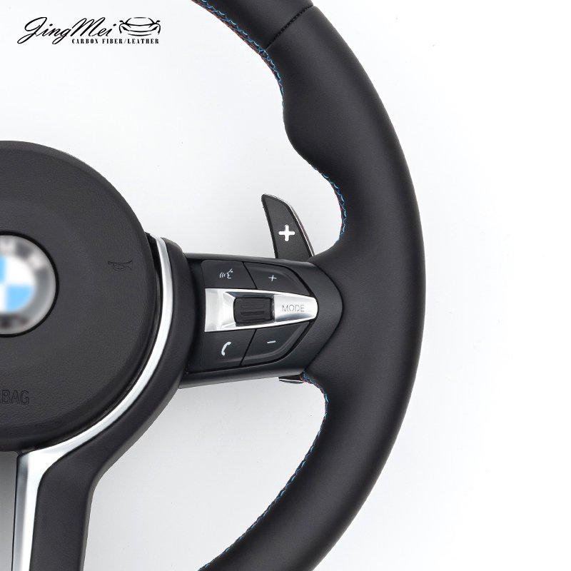 Fit for BMW F30 M Performance Leather Steering Wheel For BMW 1-4 Series M2 M3 M4 F20 F21 F22 F44 F45 F32 F87 Car Steering Wheel