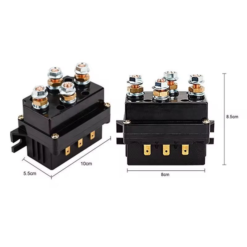 12V 24V Winch Solenoid Relay Controller 500A DC Switch 4WD 4x4 Boat ATV Control