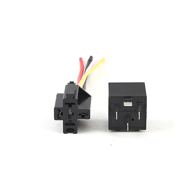 12V 24V Auto Car Relay 4 Pin 5 Pin 12V 40A Waterproof Universal Automotive Relay JD1914 JD2914 With Harness