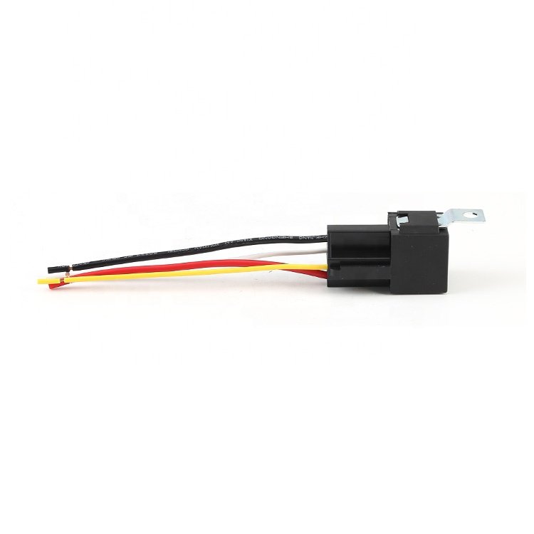 12V 24V Auto Car Relay 4 Pin 5 Pin 12V 40A Waterproof Universal Automotive Relay JD1914 JD2914 With Harness