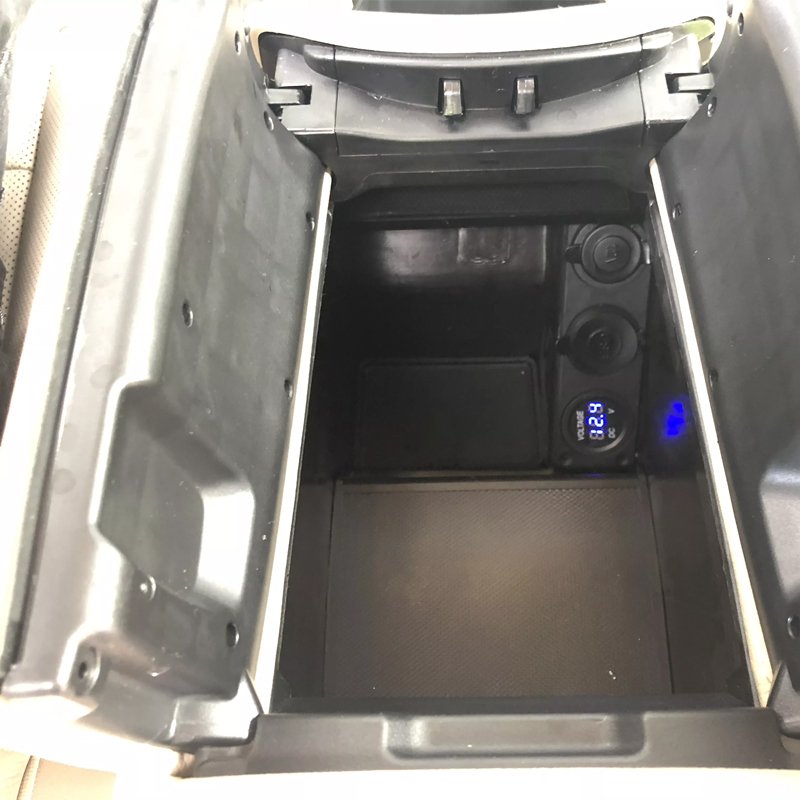 Benz Vito Car Central Armrest Box with Refrigerator Console Storage for W447 V-class VITO V250d V260