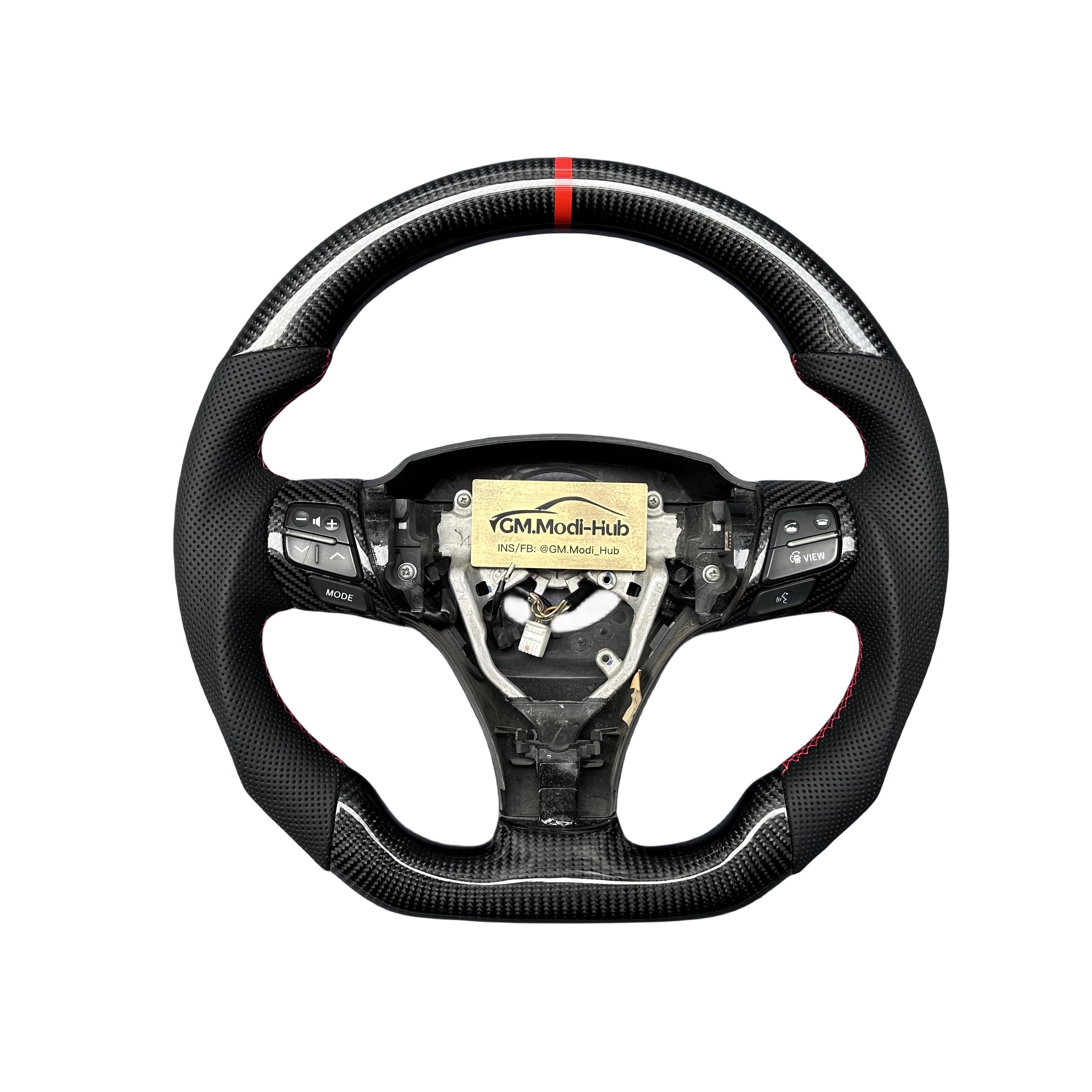 GM.Modi-Hub Premium Carbon Fiber Steering Wheel For Toyota 2007-2010 Camry /2009-2012 Venza