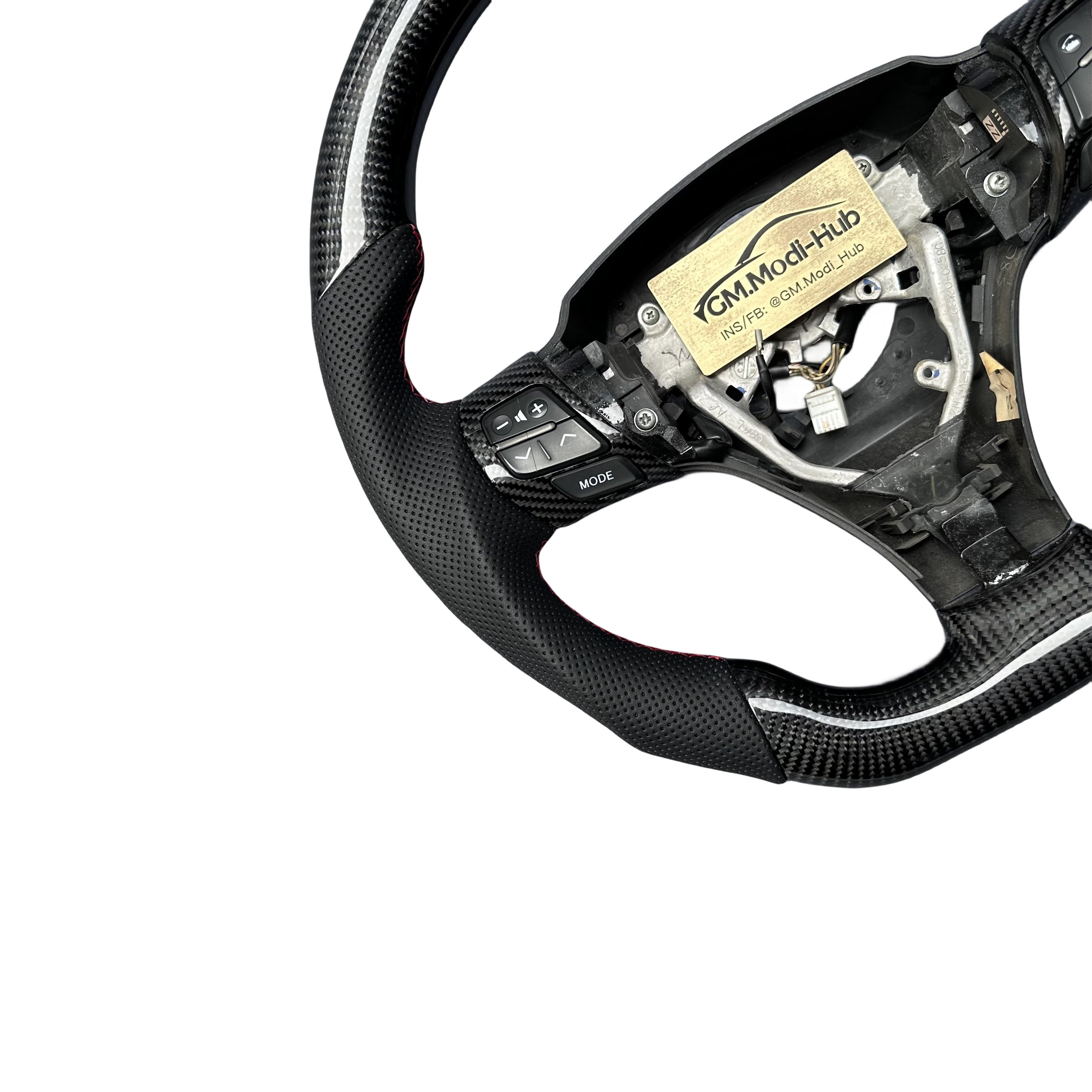 GM.Modi-Hub Premium Carbon Fiber Steering Wheel For Toyota 2007-2010 Camry /2009-2012 Venza
