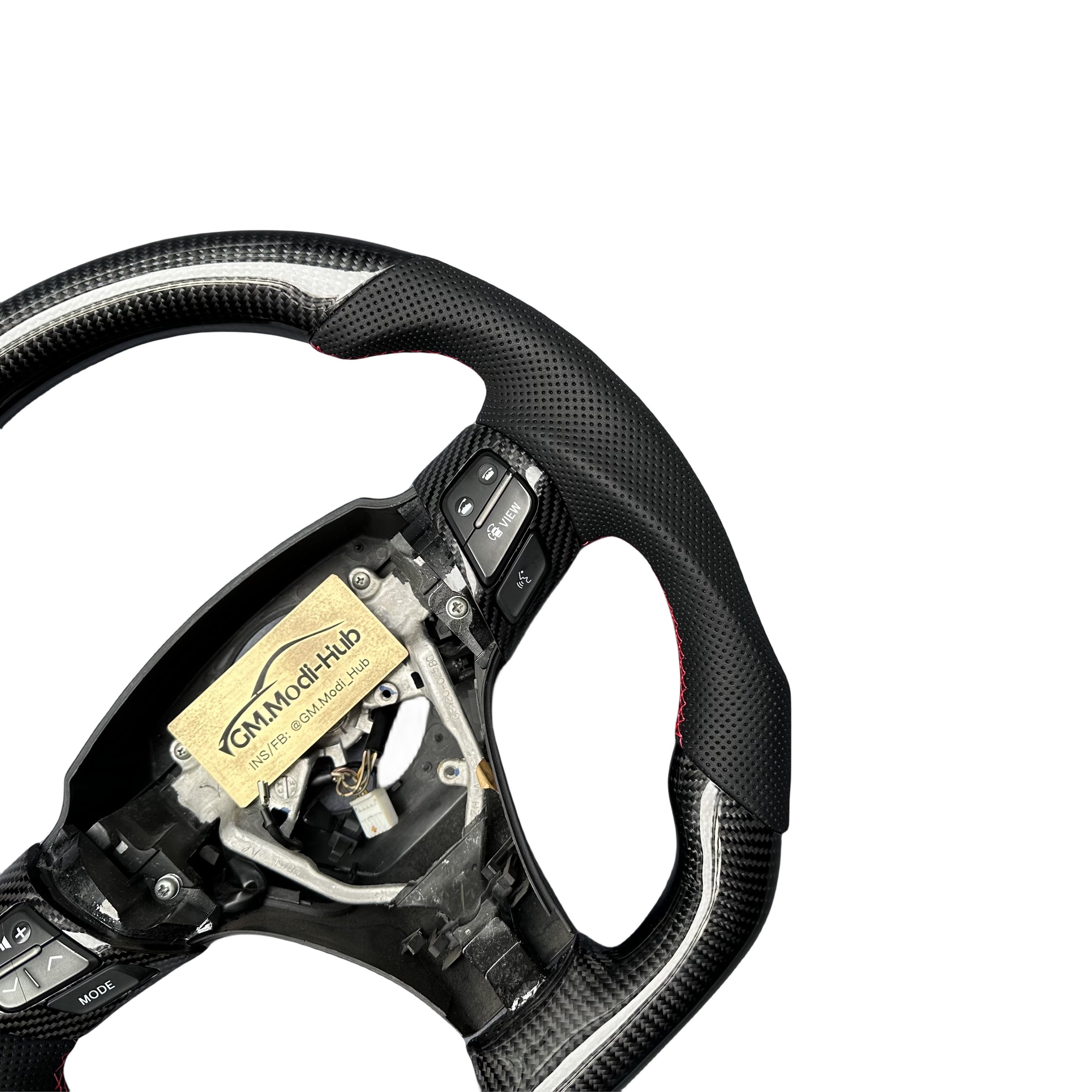 GM.Modi-Hub Premium Carbon Fiber Steering Wheel For Toyota 2007-2010 Camry /2009-2012 Venza