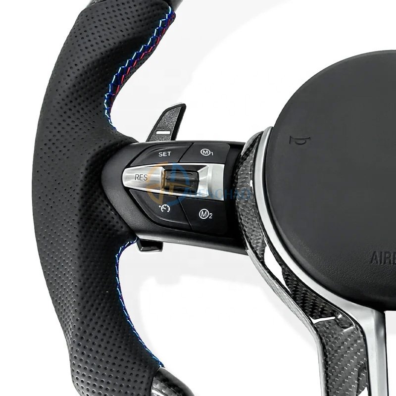 Customized LED RPM Carbon Fiber Steering Wheel For BMW F-series F30 F10 F15 F25 F02 F06 F26 F20 M6 M3 Sports Steering Wheel LED