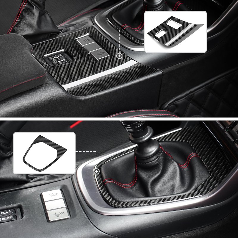 ShaSha Car Exterior Accessories Carbon Fiber Kit All Car Interior Parts for Subaru BRZ Toyota 86 Car Accessories 2022-2024