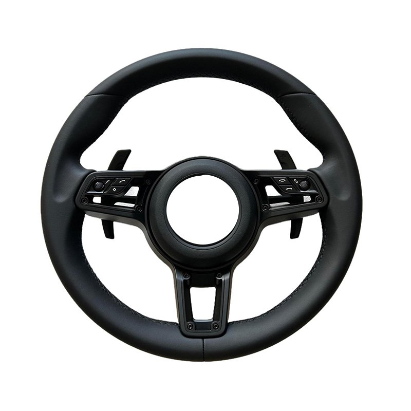 Custom Upgrade Carbon Leather Steering Wheel for Porsche 911 996 Cayenne 958 718 Boxster 918 Cayman Macan Panamera Taycan GT3 RS