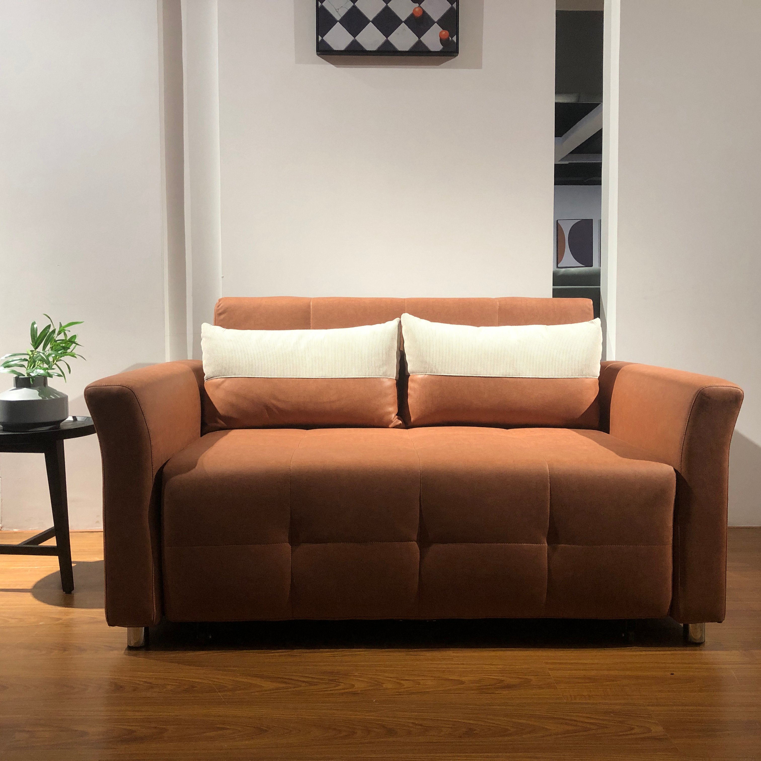 NEW Arrival Living Room Sofa Bed with Big Storage Loveseat Dual Purpost Durable Armrest Sofa Cum Bed