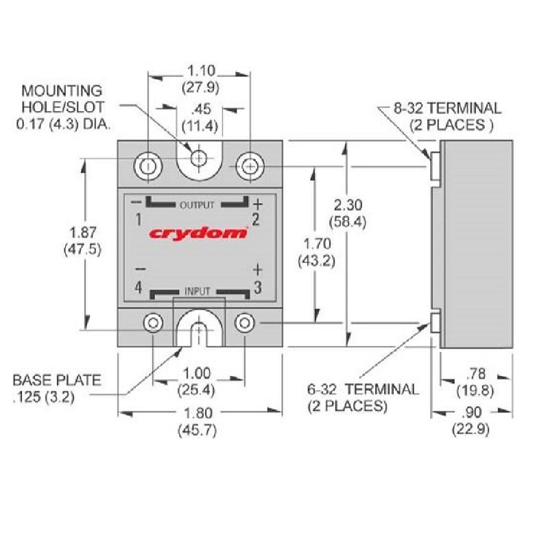 Crydom SSR D1D20 Sensata Solid State Relay