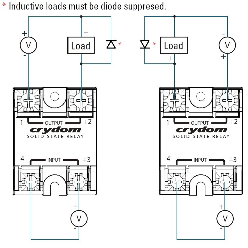 Crydom SSR D1D20 Sensata Solid State Relay