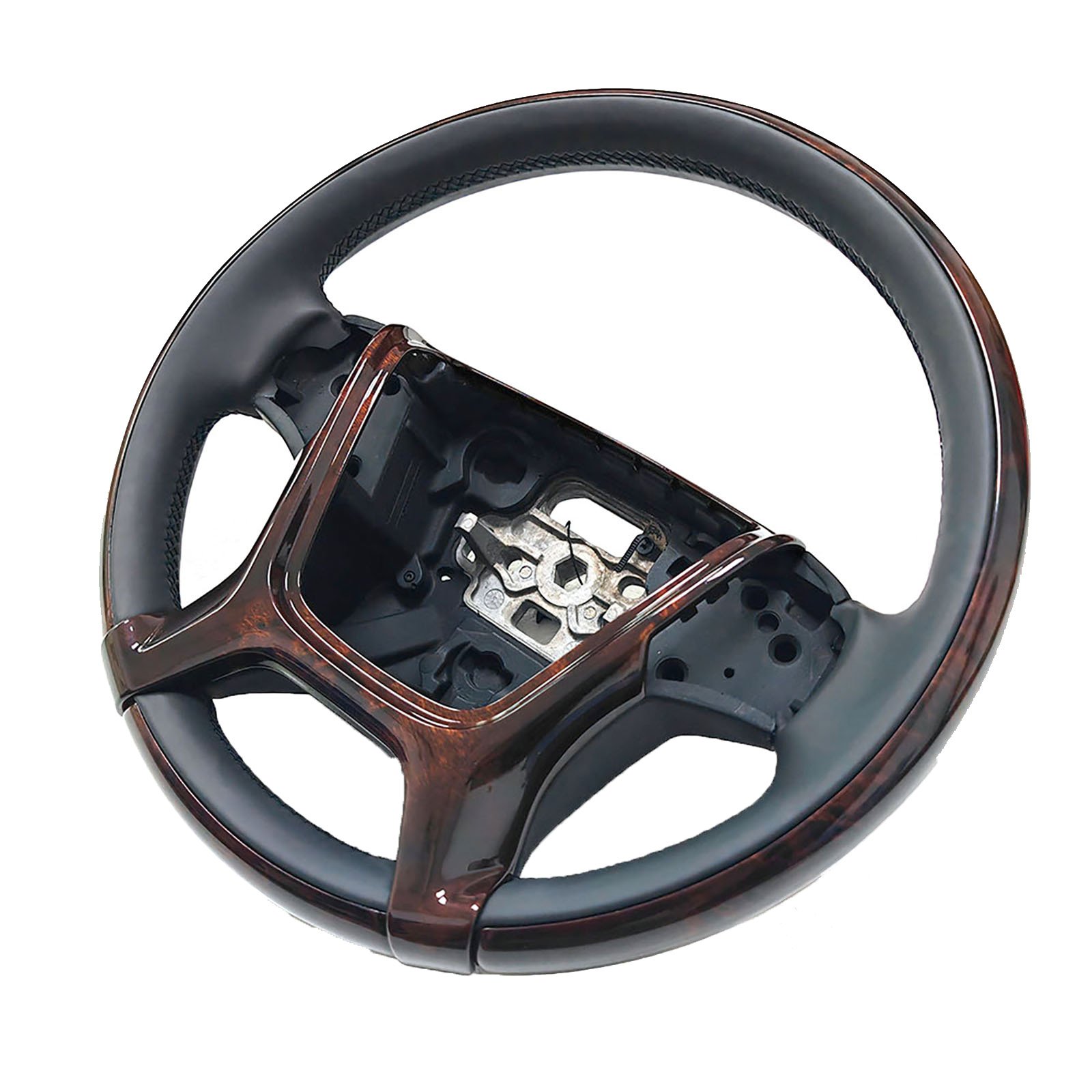 Original leather peach wood interior l for Volvo S80 S60 V70XC70 XC60 XC90 V40 V60 31390467 steering whee