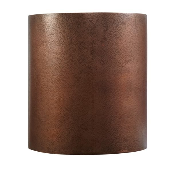 Modern Luxury Freestanding Copper Hammered Bath Soaking Tub with Included Faucet for Bathroom French Style
