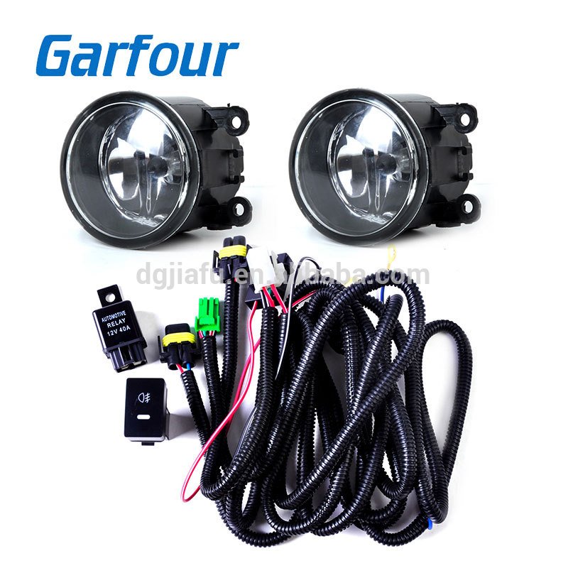 Harness Wire Automotive Wire Harness Loom Kit for H11 40A Relay 12v Button Switch Fog Lights Accord Focus Hid Headlights