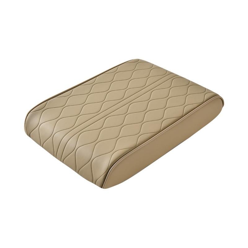Special Hot Selling Gm Interior Accessories Mesh Memory Foam Armrest Cushion Pu Leather