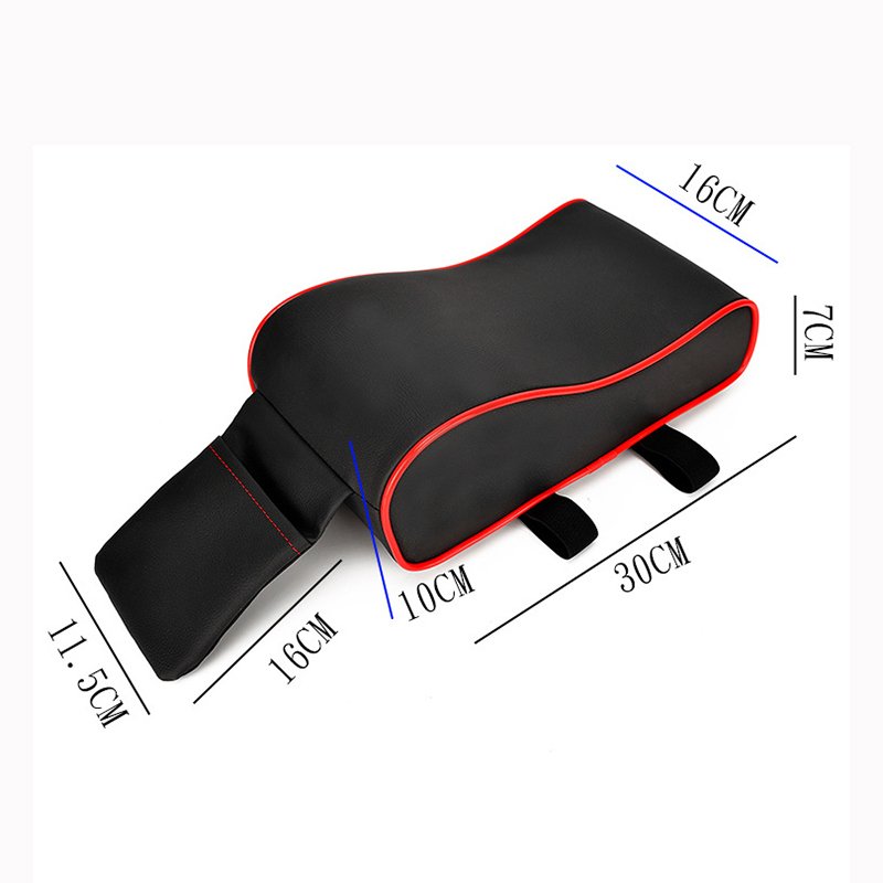 Car Accessories Universal Arm Rest Leather Tasteless Non-slip Heightening Pad Memory Cotton Car Seat Central Armrest Box