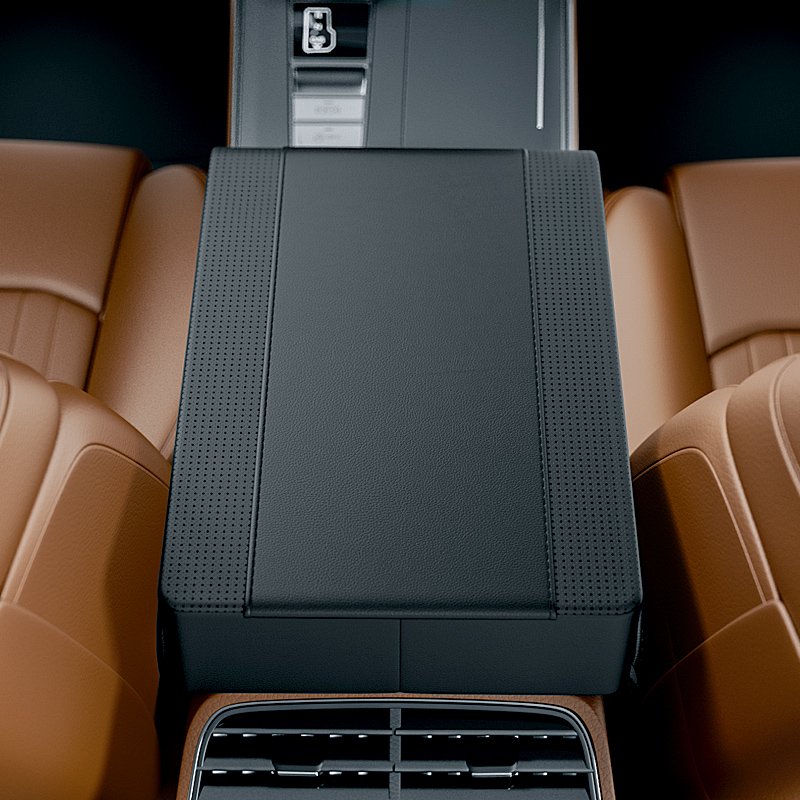 PU Leather Car Center Console Box Armrest Elevated Console Box Car Armrest Universal