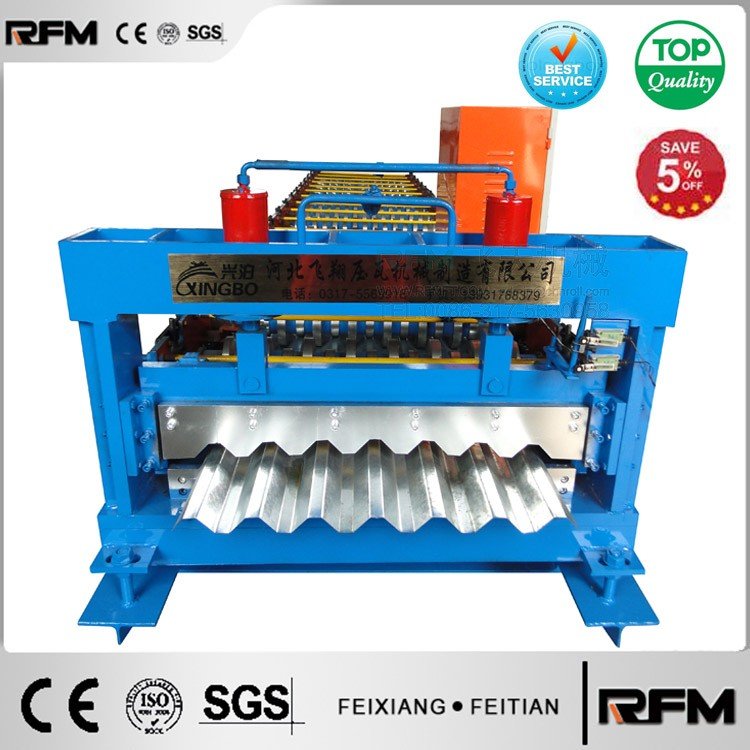 Zinc Galvanized Roof Tiles Making Machine, Corrugated Glazed Roof Forming Machinery