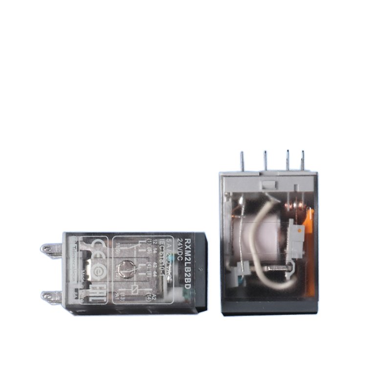 Schneider 24V DC RXM2LB2BD Plug-in Intermediate Relay 2 Group 8 Pin Seat Small Thermal Relay Auto Protective New Condition