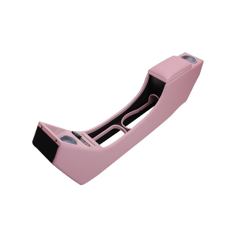 Car New Central Control Armrest Accessories for Wuling Hongguang Mini EV Handrail USB Charging Belt Cup Holder Pu Leather