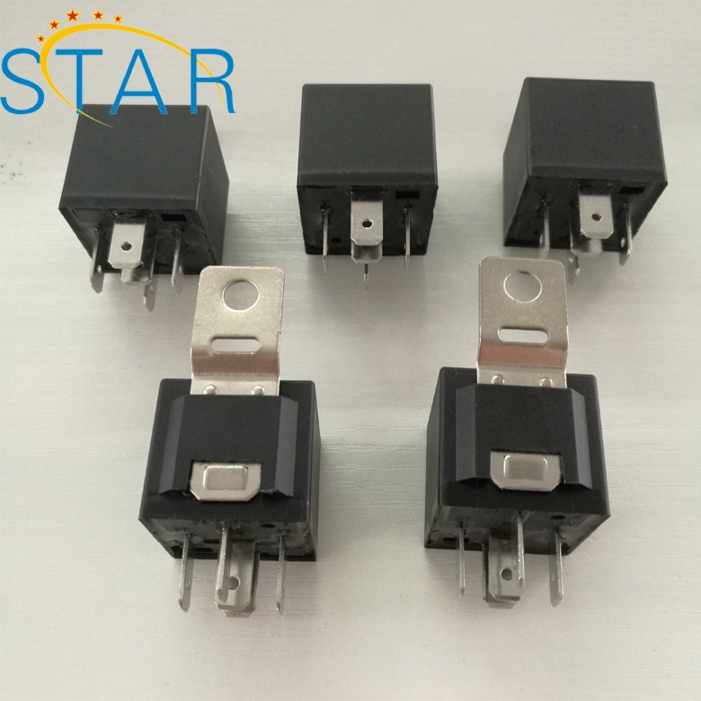 Factory Custom 12v Car Relay Auto Relay 30a Electronic Automotive Relays